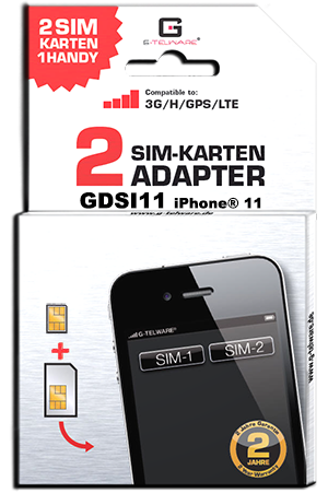 Dual SIM Adapter iPhone 11