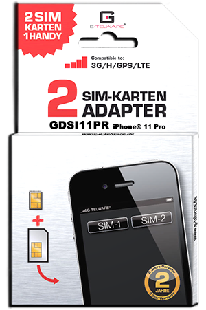 Dual SIM Adapter iPhone 11 Pro